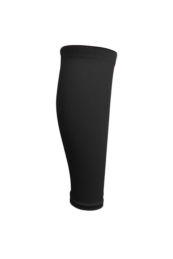 Calf Compression Sleeve for Men & Women Polyester for Sports, Daily Wear – Shin Splint Compression Sleeve provides Shin Splint Relief, Pain Relief from Injury, Weak Calves Black,XL