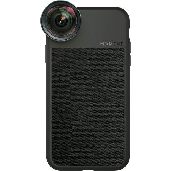 Moment iPhone XR Photo Case, Black Canvas