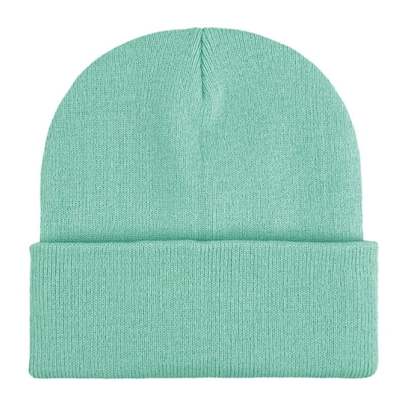 Only Moment Daily wear headwear Merino Thermal Reversible Beanie, Stylish Cuffed Knitted Skull Hat, Comfort Winter Watch Cap for Unisex Adult Casual Outfits G,One Size
