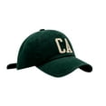thumbnail image 1 of Only Moment Green Womens Satin Lined Unstructured Baseball Cap Cotton Adjustable Original Classic Low Profile Cotton Hat Unconstructed Plain Cap Men Women One Size, 1 of 1