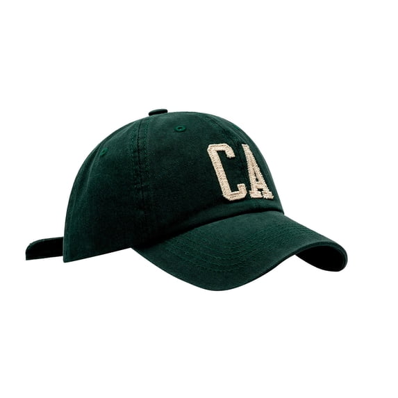 Only Moment Green Womens Satin Lined Unstructured Baseball Cap Cotton Adjustable Original Classic Low Profile Cotton Hat Unconstructed Plain Cap Men Women One Size