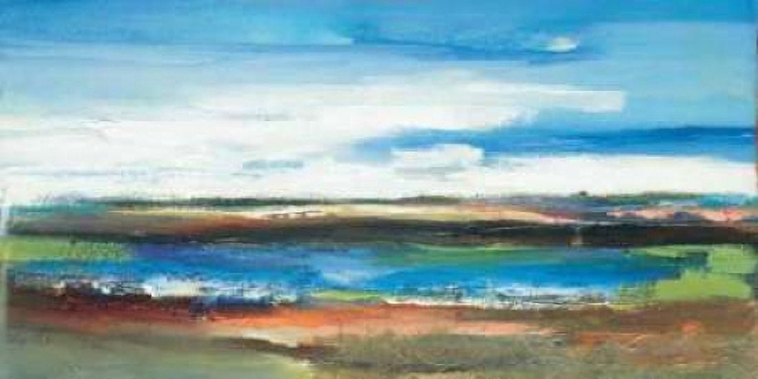 Moment I Canvas Art - Marlene Lenker (24 x 48)
