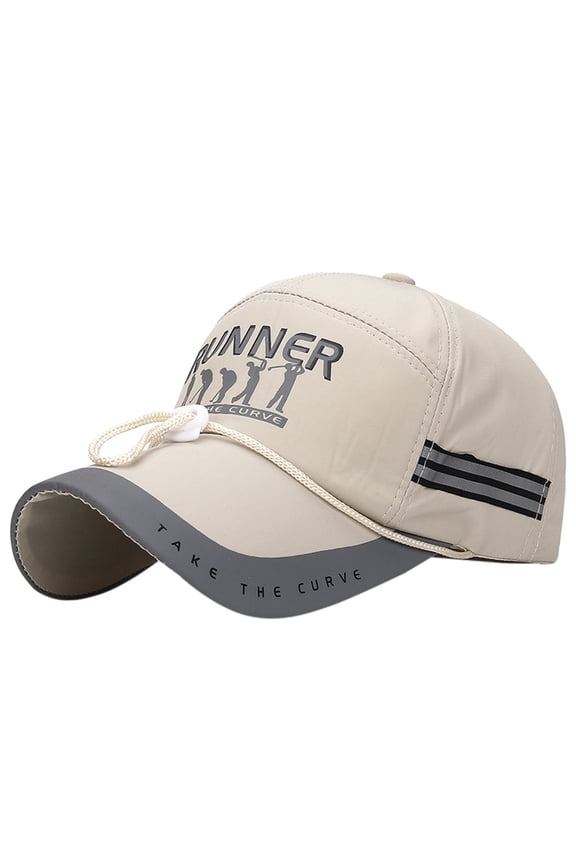 Khaki Unisex Vintage Washed Unstructured Baseball Cap Polyester Classic Cotton Plain Hats Adjustable for Men Women Running Outdoor Activities One Size