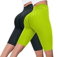 thumbnail image 1 of Only Moment Linerless Relaxed Casual Shorts for Women Chemical Fiber Blends Ankle Pants Athletic Sweatpants Dress Business Slacks with 4 Pockets Yoga Shorts Yellow,M, 1 of 2