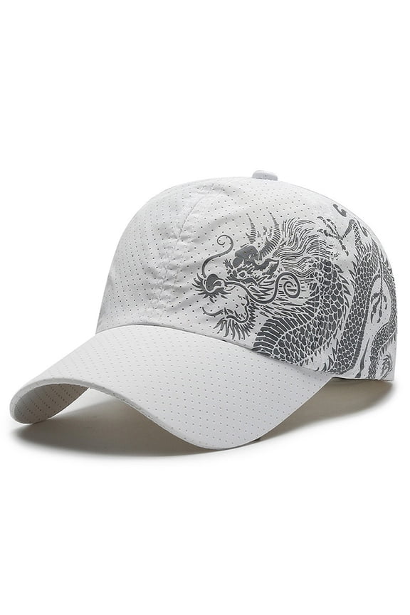 Men cap Anti-Sweat Summer Running Hat, Breathable Mesh Quick Dry Cooling Trucker Cap, Flexible Adjustable Headgear for Hot Outdoor Days White,One Size