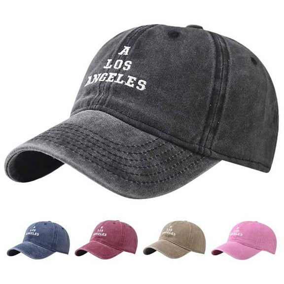 Only Moment Navy Classic Structured Baseball Cap Polyester,Cotton Men Women Washed Distressed Twill Cotton Baseball Cap Vintage Adjustable Dad Hat One Size