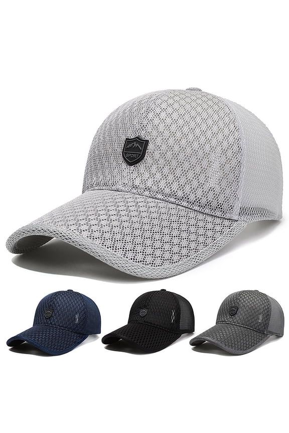 Navy Vintage Washed Distressed Baseball Cap Mesh Adjustable Snapback Multipack Ball Caps for Custom Embroidery Running Workouts Outdoor One Size