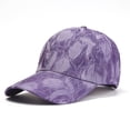 thumbnail image 1 of Only Moment Purple Lightweight Quick Dry Baseball Cap Polyester Wedding Gifts for Couples, Couple Gift for Anniversary - Matching Couples Baseball Cap Set One Size, 1 of 3