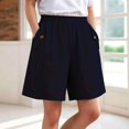 thumbnail image 1 of Only Moment Shorts for Women Chemical Fiber Blends Summer Casual Wide Leg Loose High Waist Drawstring Dressy Shorts 2026 Beach Vacation Clothes Bermuda Shorts for Wowomen Green,5XL, 1 of 7