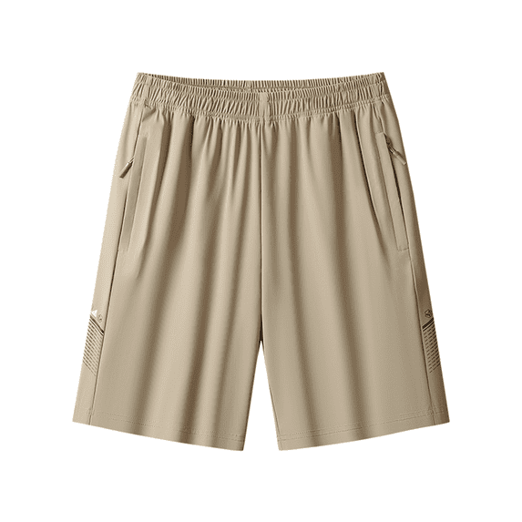 Only Moment Shorts for Women Trendy Nylon,Spandex Comfy Drawstring Shorts for Casual Lounge Sport Athletic with Pockets Athletic Shorts for Women Khaki,5XL