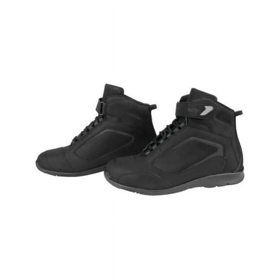 Moment Truth Leather Shoe, Black - Size 12