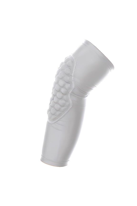 White Neoprene Knee Sleeve Eva Knee Brace for Running Knee Pain, Knee Support Compression Sleeve, Workout Sports Knee Braces for Meniscus Tear, Acl & Arthritis Pain Relief Ys