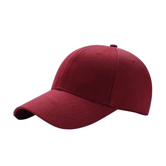 Only Moment Wine Vintage Washed Distressed Baseball Cap Polyester,Spandex Unisex Vintage Washed Distressed Baseball-Cap Twill Adjustable Dad-Hat One Size