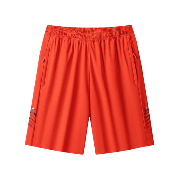 Only Moment Women's Casual Elastic Waist Lounge Shorts Nylon,Spandex with Pockets High Waisted Stretch Knee Length Shorts for Women Summer Walking Summer Shorts Red,7XL