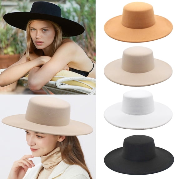 Only Moment Women's Reversible Bucket Hat Black Fedora Hats For Men Women Velour Sun Protection Hat, Fishing Hat, Beach & Hiking Hat, Paddling One Size