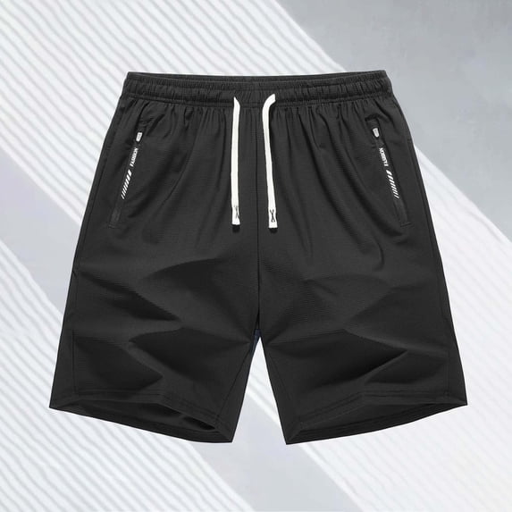 Only Moment Women's Summer Sweat Shorts Nylon,Spandex with Pockets High Waisted Stretch Knee Length Shorts for Women Summer Walking Workout Shorts Wowomen Black,S