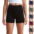 thumbnail image 1 of Only Moment Womens Sweat Shorts Polyester High Waisted Stretch Ankle Pants for Women Business Casual Travel Athletic Work Yoga Shorts with Pockets for Wowomen Navy,S, 1 of 6