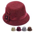 thumbnail image 1 of Only Moment Womens Winter Knitted Beanie Hat Khaki Straw Hat Polyester Slouchy Beanies for Women Knit Warm Winter Hats for Women Thick for Cold Weather One Size, 1 of 3