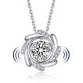 thumbnail image 1 of MomentWish 1Carat Moissanite Necklace for Women 925 Sterling Silver Dance Necklace, Birthday Anniversary Christmas Gifts, 1 of 7
