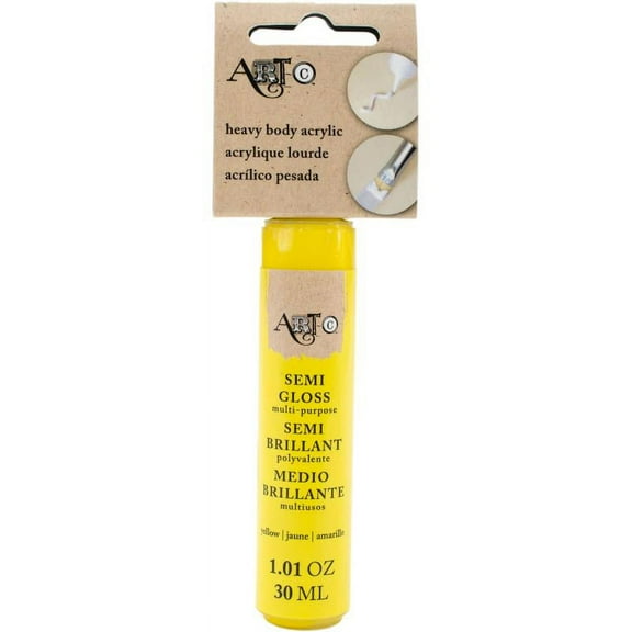 Momenta HBG-27931 30 ml Art-C Heavy Body Gloss Acrylic Paint - Yellow