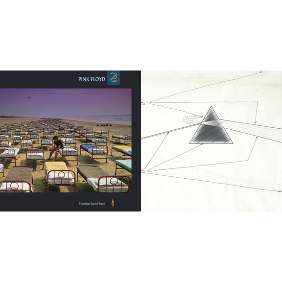 Dark Side Of The Moon Live At Wembley Empire Pool 1974 & Momentary Lapse Of Reason (180G/Gatefold) (2016 Version) [LP Vinyl Bundle]