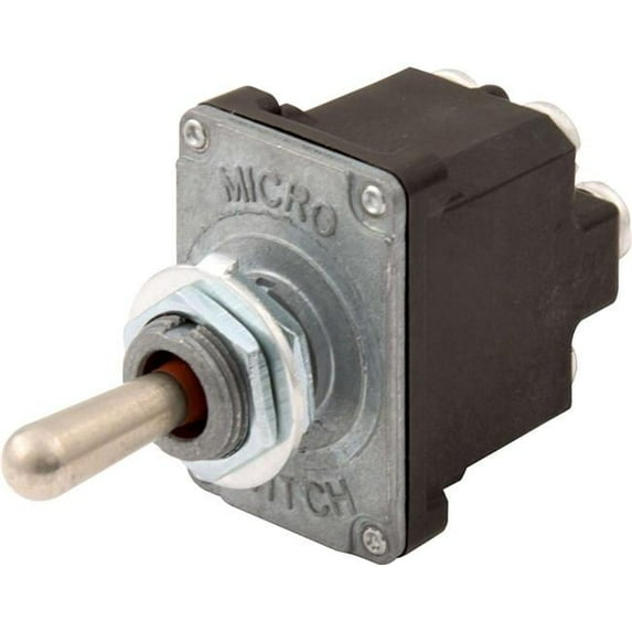 Momentary & Off & Momentary Weatherproof Toggle Switch -Double Pole - 25A - 12V