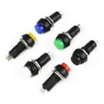 Momentary Push Button Reset Switch Round DC 5A 12V AC 1.5A 125V 3A