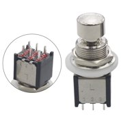 Momentary Stomps Foot Pedal Switches Effect Pedals Footswitch DPDT 6 Pin Box Foot Switches Guitar Accessory