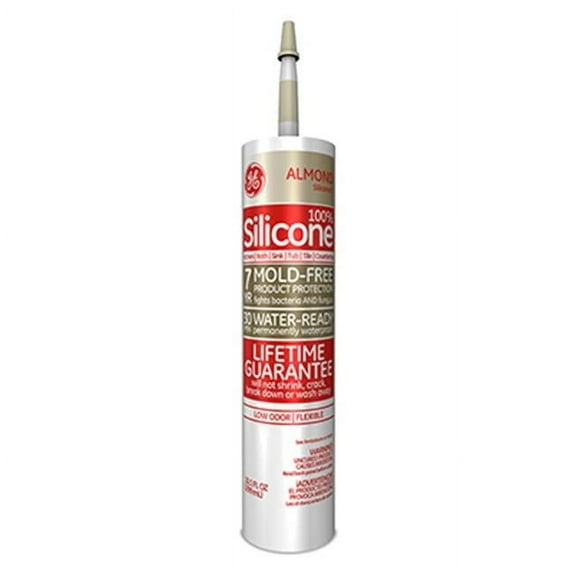 Momentive Perform Material GE5060 10.1 oz. Kitchen & Bath Caulk, Almond