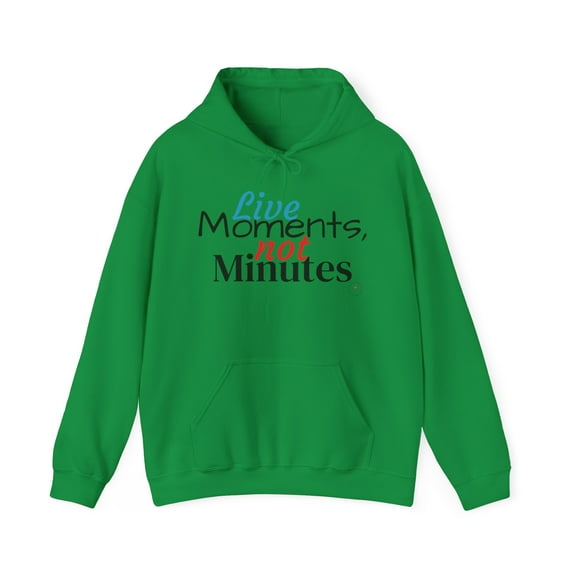 Moments, Not Minutes Unisex Heavy Blend™ Hooded Sweatshirt