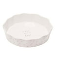 thumbnail image 1 of Moments Round Scolloped Pie Dish - Made With Love, 1 of 5