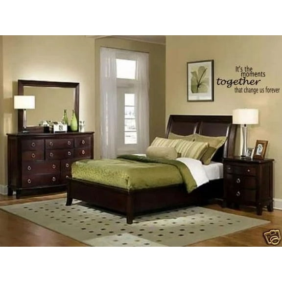 Moments Together Home Bedroom Decor Wall Art Decal Words Lettering Quote