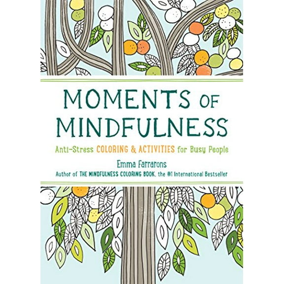 Pre-Owned Moments of Mindfulness: The Anti-Stress Adult Coloring Book with Activities to Feel Calmer (Paperback) 1615193499 9781615193493