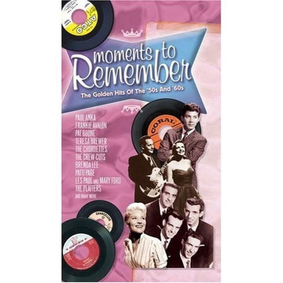 Moments to Remember: The Golden Hits of the 50's and 60's (CD) by Various Artists