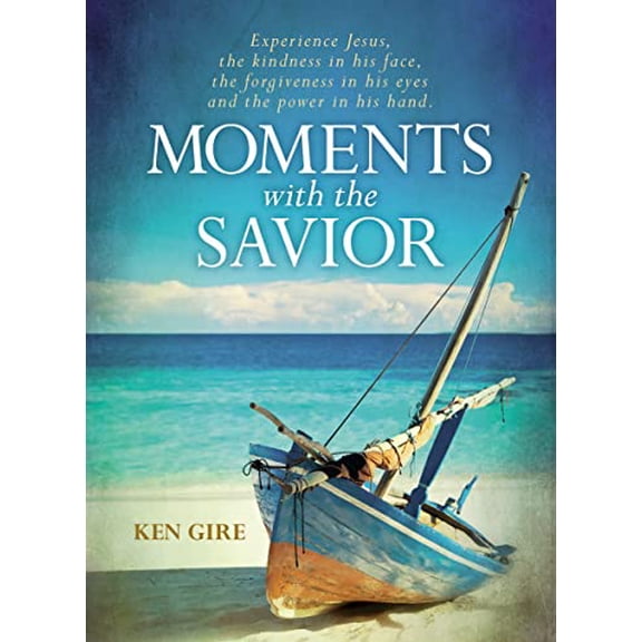 Pre-Owned Moments with the Savior: Experience Jesus, the Kindness in His Face, the Forgiveness in His Eyes, and the Power in His Hand (a Devotional Life of Chri (Hardcover) 0310353548 9780310353546