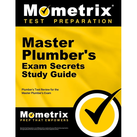 Master Plumber's Exam Secrets Study Guide