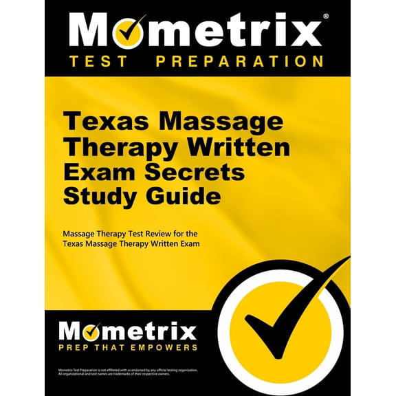Mometrix Secrets Study Guides: Texas Massage Therapy Written Exam Secrets Study Guide : Massage Therapy Test Review for the Texas Massage Therapy Written Exam (Paperback)