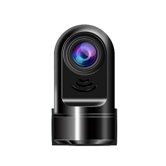 Momihoom 1080P Mini ADAS Dashcam with GPS, 360° Rotating Lens and Night Vision for Vehicles