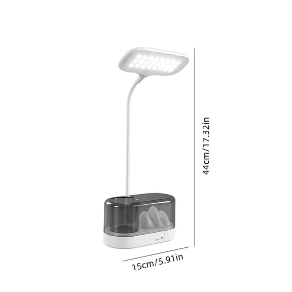 Momihoom 2-in-1 Flexible Arm Desk Lamp with Touch Control, 3 Color Modes and Dimmable Night Light