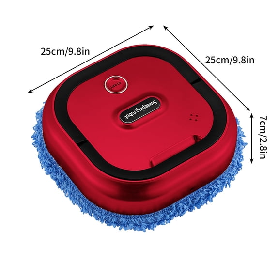 Momihoom 2-in-1 Robotic Vacuum and Mop Cleaner, Self-Navigating Floor Sweeper with Integrated Mop Function for Home