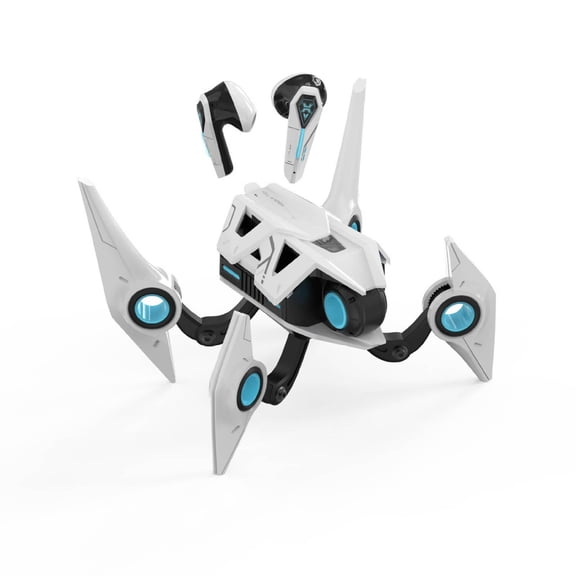 Momihoom 2025 Mecha-Style Wireless Earbuds with High-Resolution Audio and Low-Latency Gaming