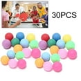 thumbnail image 1 of Momihoom 30 Pack Ping Pong Balls Assorted Color Washable Plastic Table Tennis Ball, 1 of 7