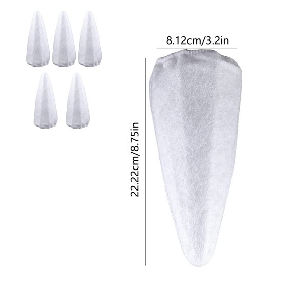 Momihoom 5-Pack Vacuum Filter Replacement Bag, 22.22cm Long, for Pool Blasters