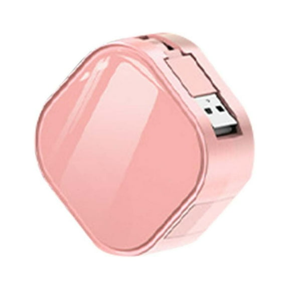 Momihoom 5A Super Fast Charging Three-in-one Data Cable, Telescopic Support To Store Of The Night, One Drag And Three Charging Wires