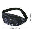 thumbnail image 1 of Momihoom Abstract Print Water-Resistant Fanny Pack, Versatile Waist Bag for Running, Travel & Daily Essentials, 1 of 7
