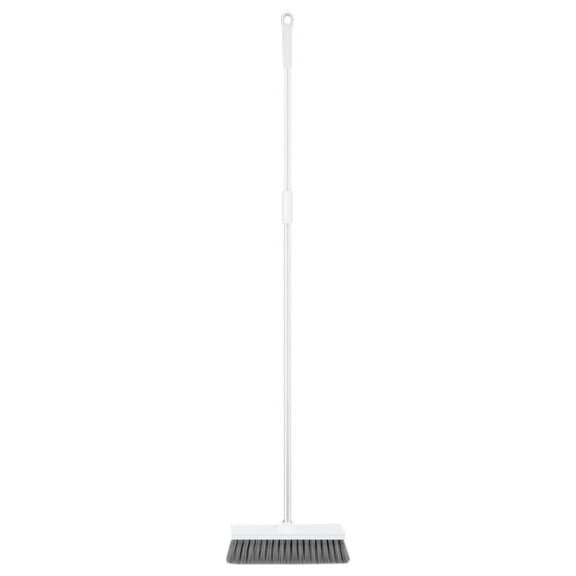 Momihoom Long Handle Stiff Bristle Broom, Efficient Floor Sweeper for Home and Multi-Surface Cleaning