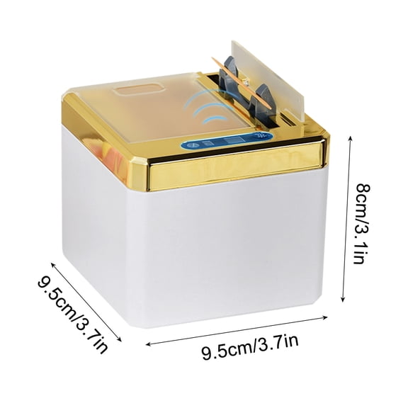 Momihoom Automatic Induction Toothpick Dispenser, Smart Touchless Toothpick Holder for Home Kitchen, Dining Room, Office and Commercial Use