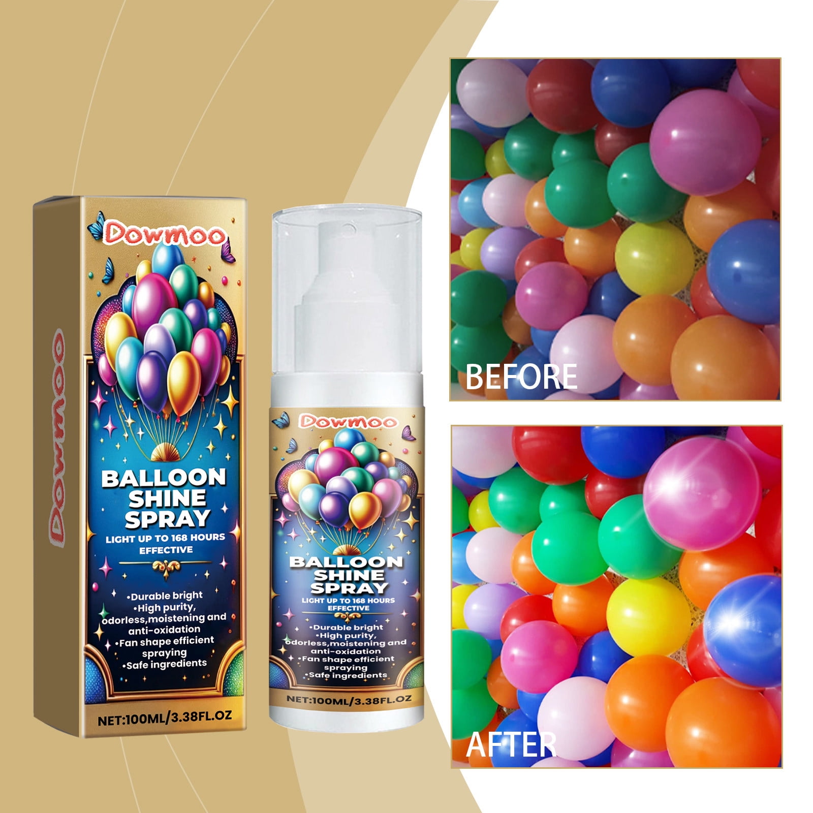 Balloon Shine Spray Alternative