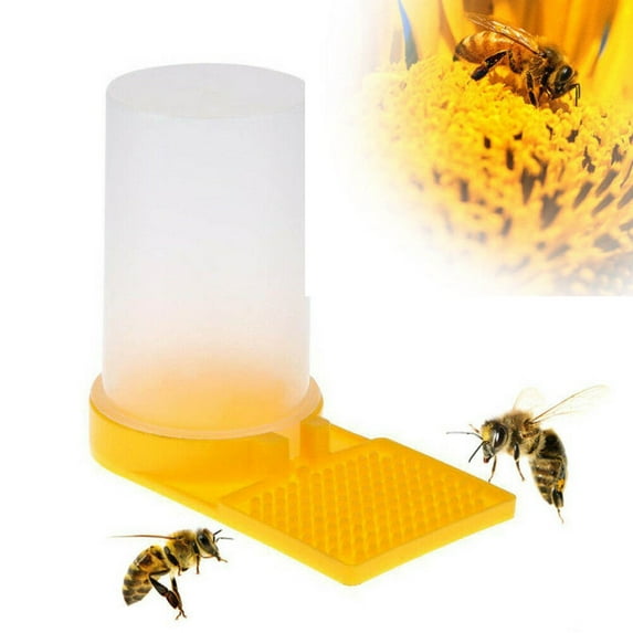 Momihoom Bee Water Feeder Beehive Bee Feeder Beekeeping Water Dispenser Honey Feeder Honey Beehive Entrance Feeder Bee Drinking Honey Beekeeping Equipment