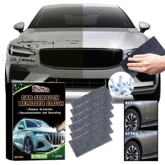 Momihoom Car Scratch Cloth Upgraded Car Scratch Repair Water Polishing Cloth Car Scratch Remover Suitable For Various Car Surfaces